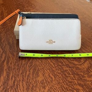Coach leather wallet